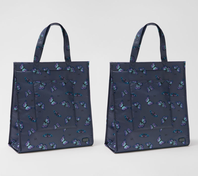 Lug S/2 Lay Flat Structured Shoppers - Runner — View 11