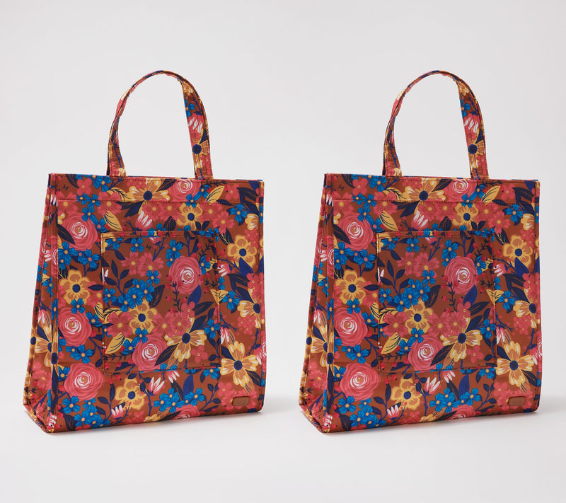 Lug S/2 Lay Flat Structured Shoppers - Runner — View 19