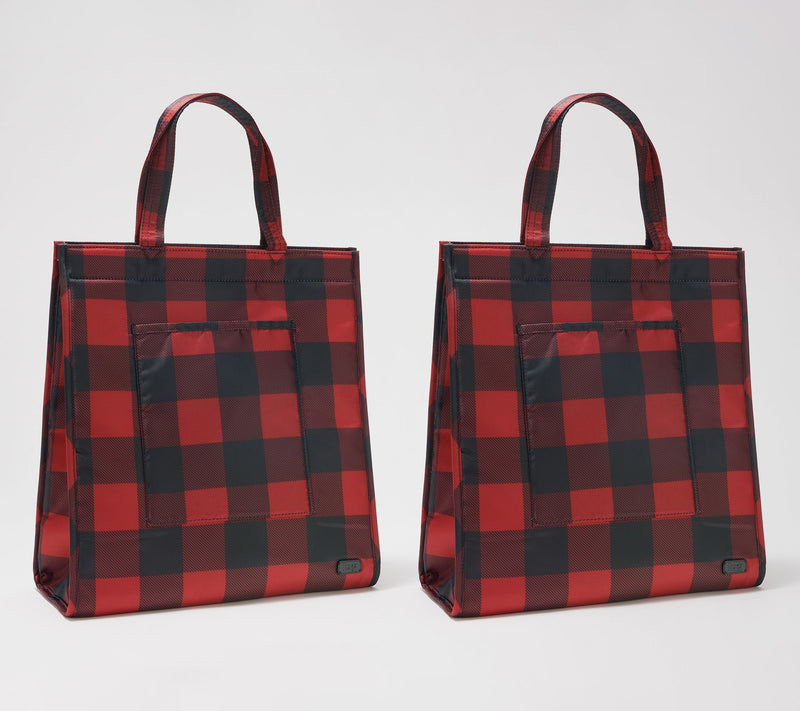 Lug S/2 Lay Flat Structured Shoppers - Runner — View 9