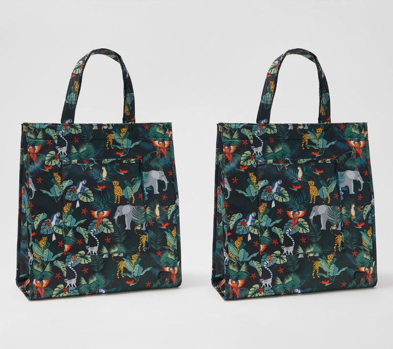 Lug S/2 Lay Flat Structured Shoppers - Runner — View 5