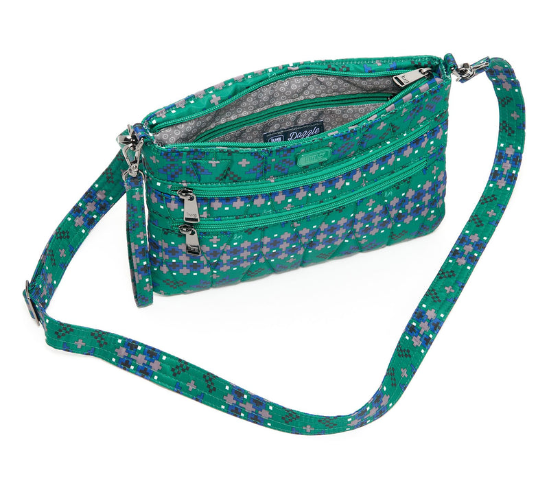 Lug Holiday Printed Convertible Crossbody - Dazzle — View 9