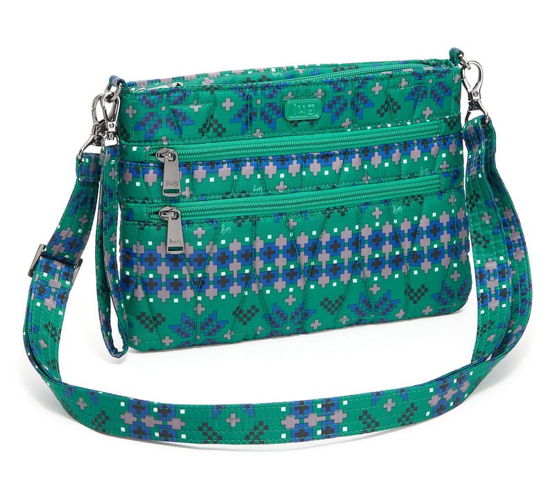 Lug Holiday Printed Convertible Crossbody - Dazzle — View 28