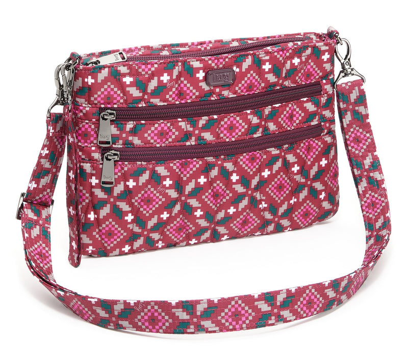 Lug Holiday Printed Convertible Crossbody - Dazzle — View 29