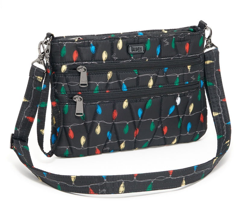 Lug Holiday Printed Convertible Crossbody - Dazzle — View 30