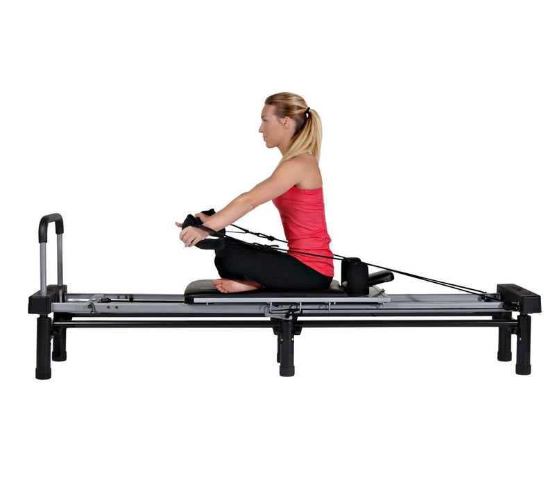 AeroPilates Reformer 266 with Stand, Rebounder,Cords, & DVDs — View 9