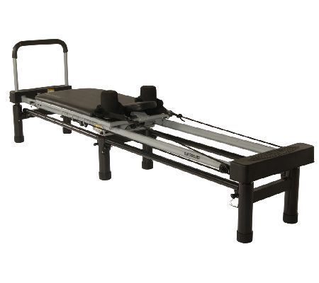 AeroPilates Reformer 266 with Stand, Rebounder,Cords, & DVDs — View 7