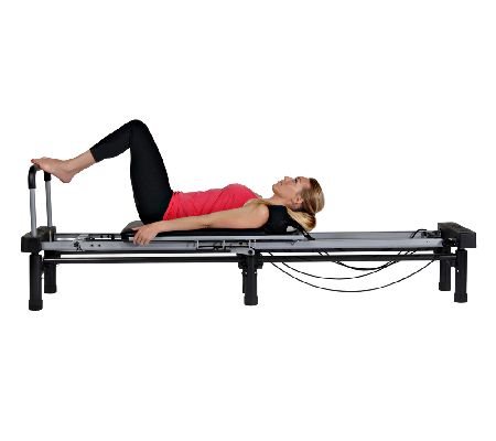 AeroPilates Reformer 266 with Stand, Rebounder,Cords, & DVDs — View 2