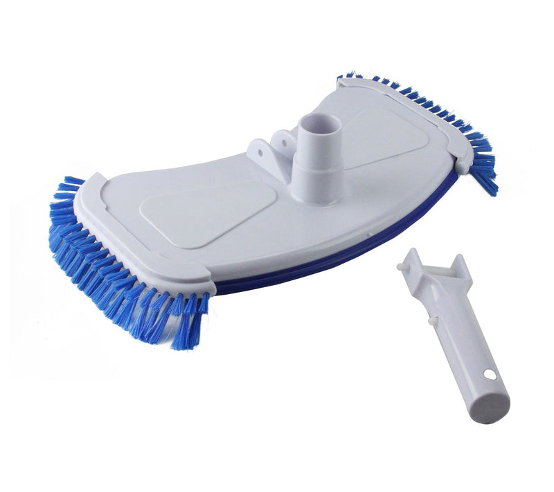 14" Deluxe Weighted Vacuum Head with Side Brushes — View 4