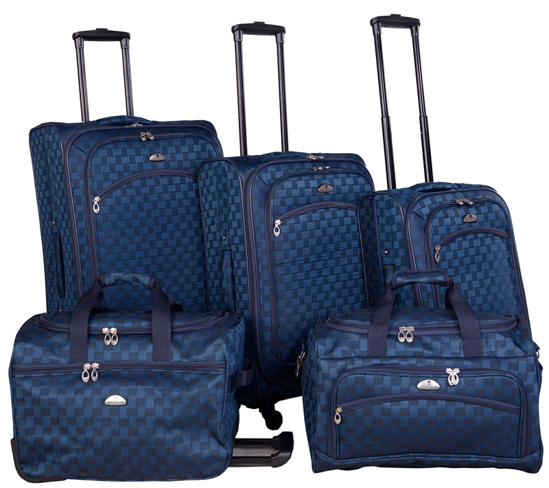 American Flyer Madrid 5-Piece Spinner Luggage Set — Main view