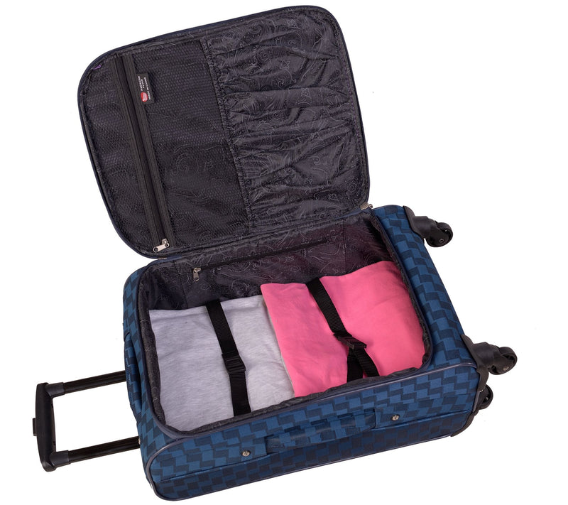 American Flyer Madrid 5-Piece Spinner Luggage Set — View 14