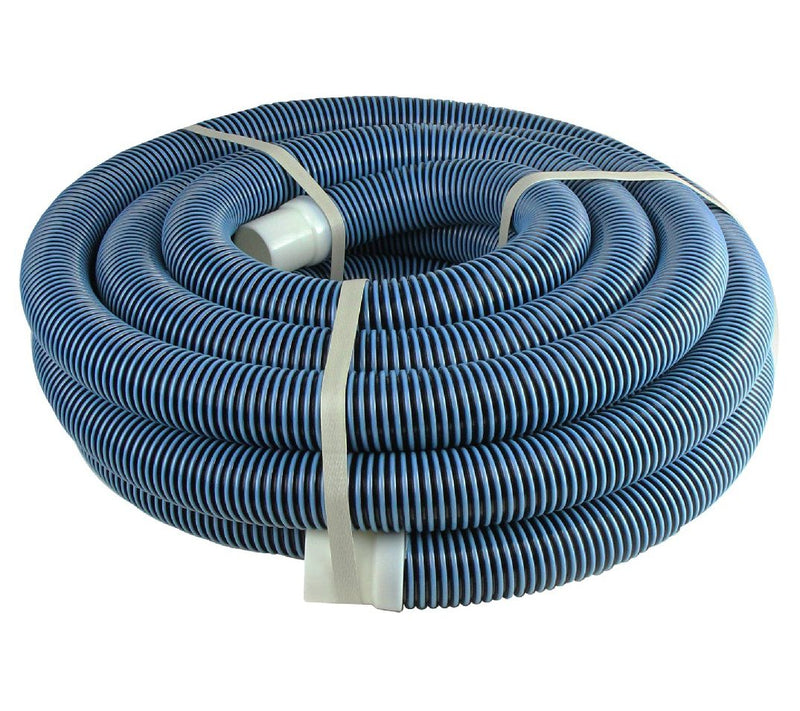35' x 1.5" Blue Spiral-Wound Swimming Pool Vacuum Hose — View 5