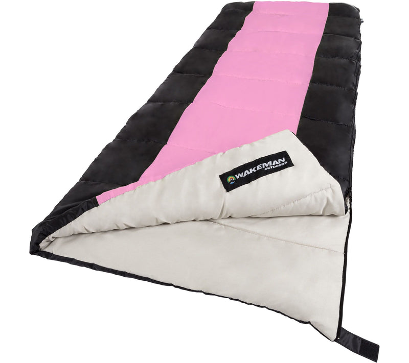 Wakeman Outdoors 2-Season Sleeping Bag with Carrying Bag — View 5