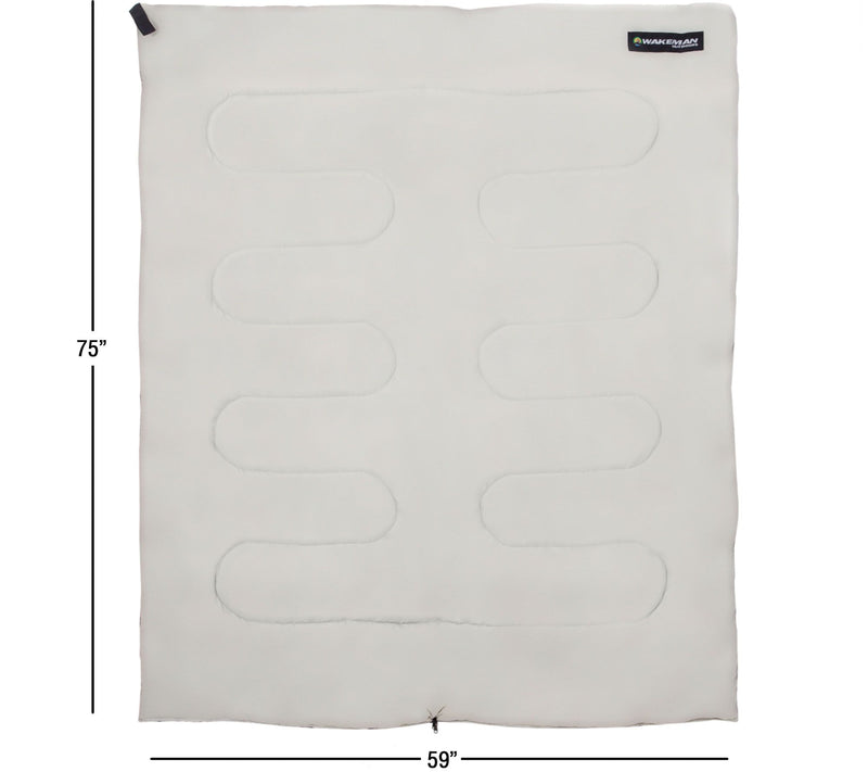Wakeman Outdoors 2-Season Sleeping Bag for Adults — View 7
