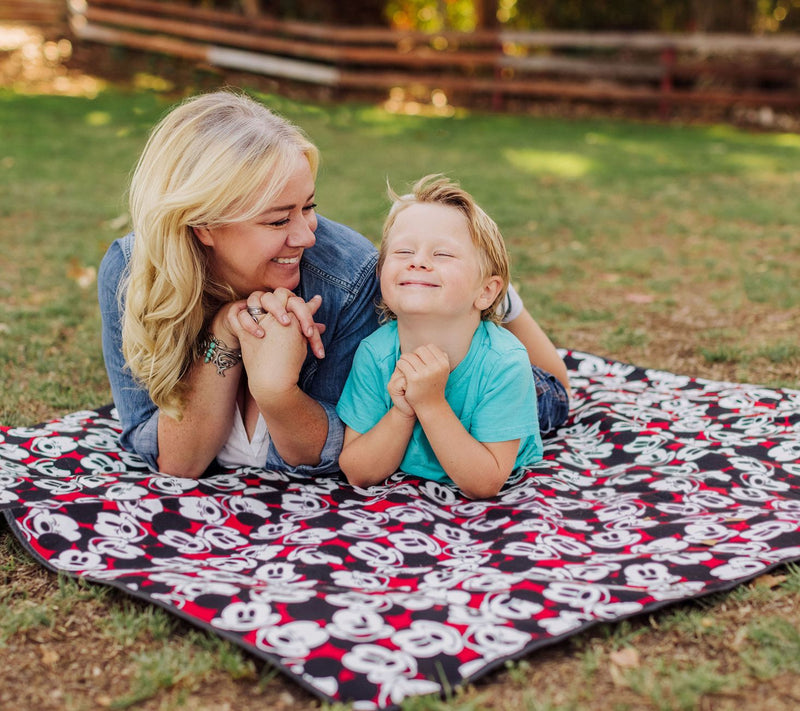 Oniva Repeat Pattern Mickey Mouse Outdoor Picnic Blanket Tote — View 8