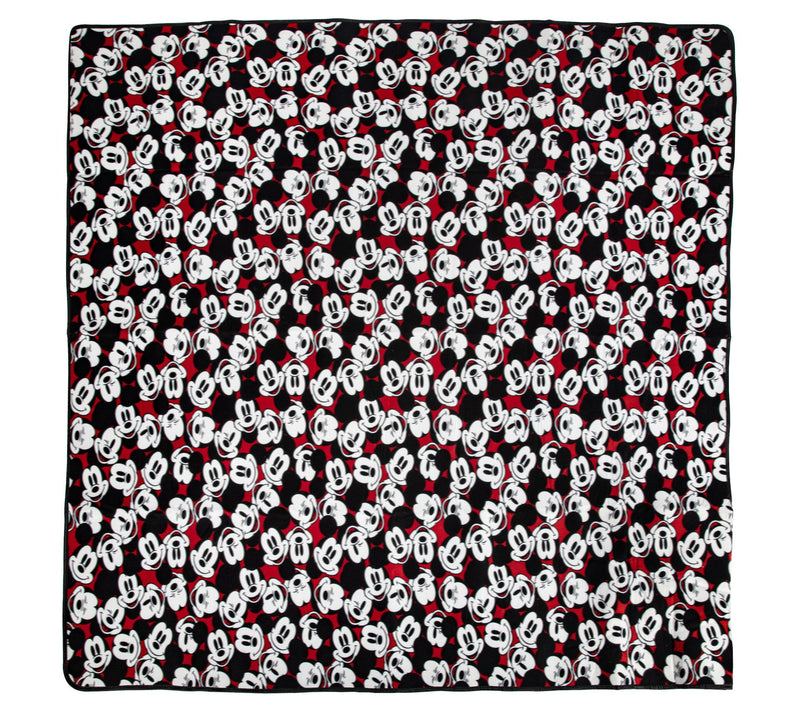 Oniva Repeat Pattern Mickey Mouse Outdoor Picnic Blanket Tote — View 6