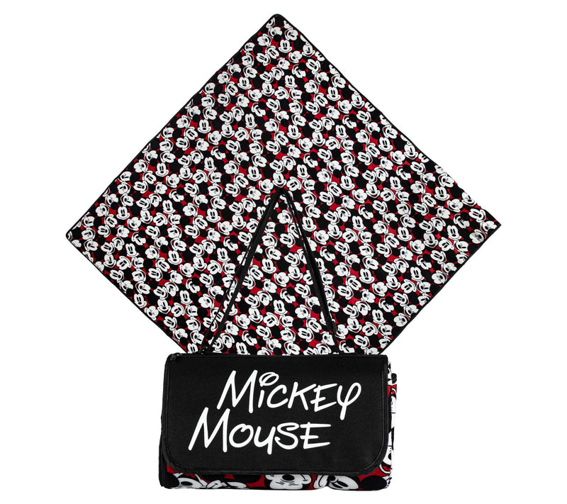 Oniva Repeat Pattern Mickey Mouse Outdoor Picnic Blanket Tote — View 3