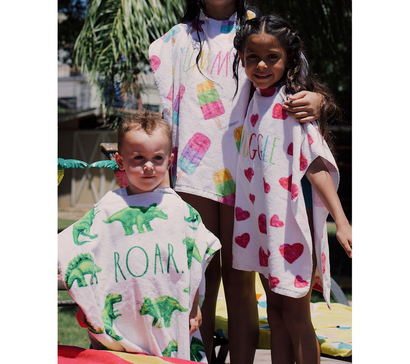 Rae Dunn Kids Poncho and Beach Ball Combo — View 14