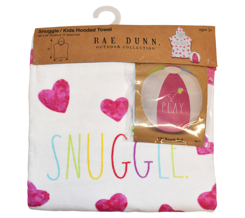 Rae Dunn Kids Poncho and Beach Ball Combo — View 8