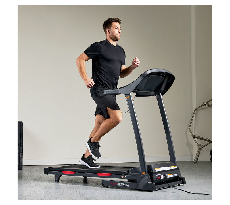 Sunny Health Fitness Premium Smart Treadmill with Bluetooth — View 4