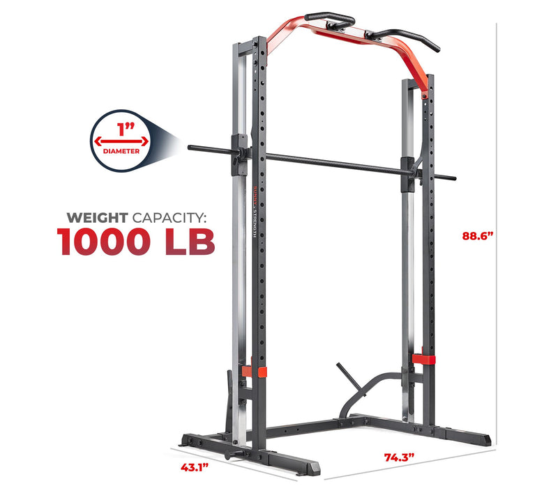 Sunny Health & Fitness Smith Machine Squat Rack — View 9