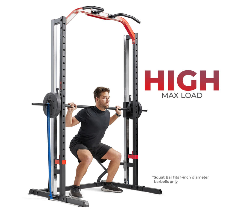 Sunny Health & Fitness Smith Machine Squat Rack — View 6