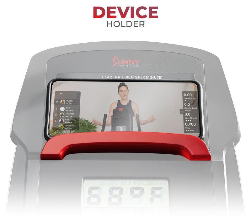 Sunny Health & Fitness Interactive Series Exerc ise Bike — View 10