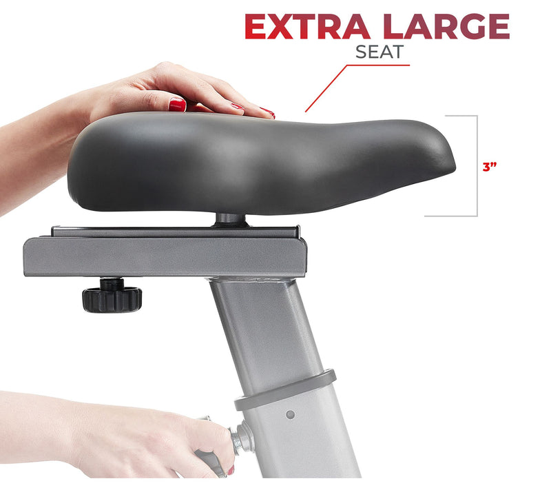 Sunny Health & Fitness Interactive Series Exerc ise Bike — View 7