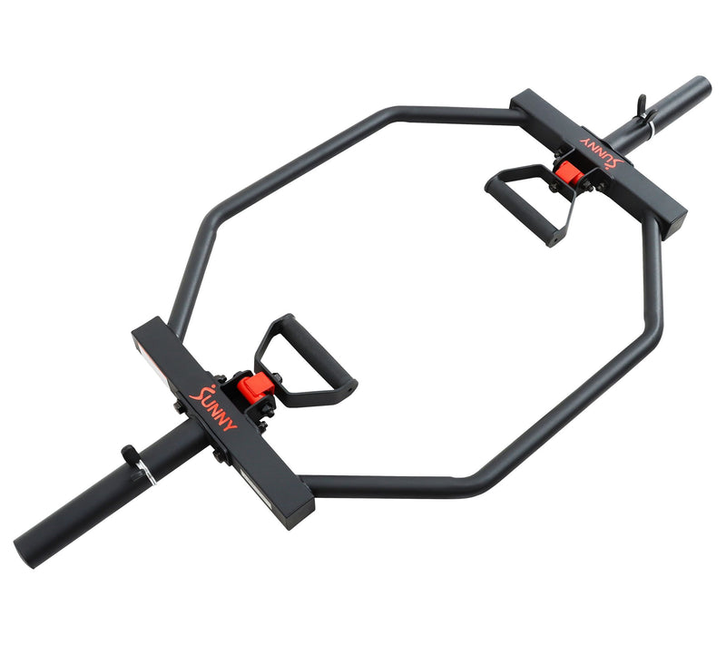 Sunny Health & Fitness Olympic Barbell Hex Bar — View 5