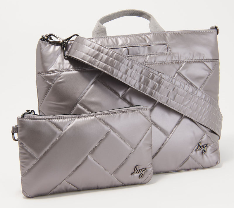Lug Medium 2 Piece Crossbody- Tenor — View 21