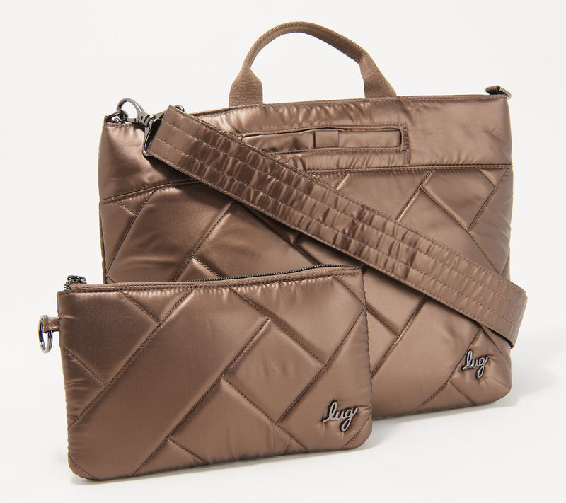 Lug Medium 2 Piece Crossbody- Tenor — View 27