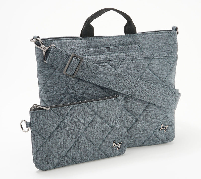 Lug Medium 2 Piece Crossbody- Tenor — View 3