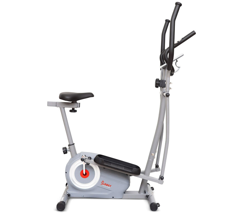 Sunny Health & Fitness Essential Series Seated Elliptical — View 3
