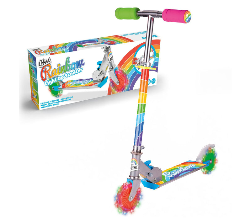 H Grossman Ozbozz Rainbow Foldable Scooter — View 9