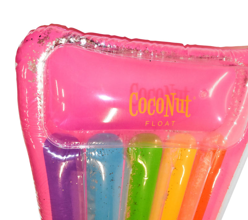 CocoNut Outdoor Glitter Rainbow Pool Lounger — View 8