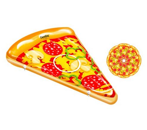 CocoNut Outdoor Deluxe Pizza Slice Pool Float — Main view
