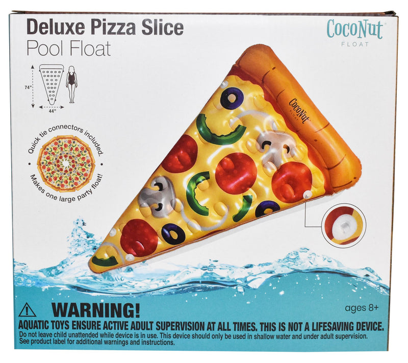 CocoNut Outdoor Deluxe Pizza Slice Pool Float — View 7