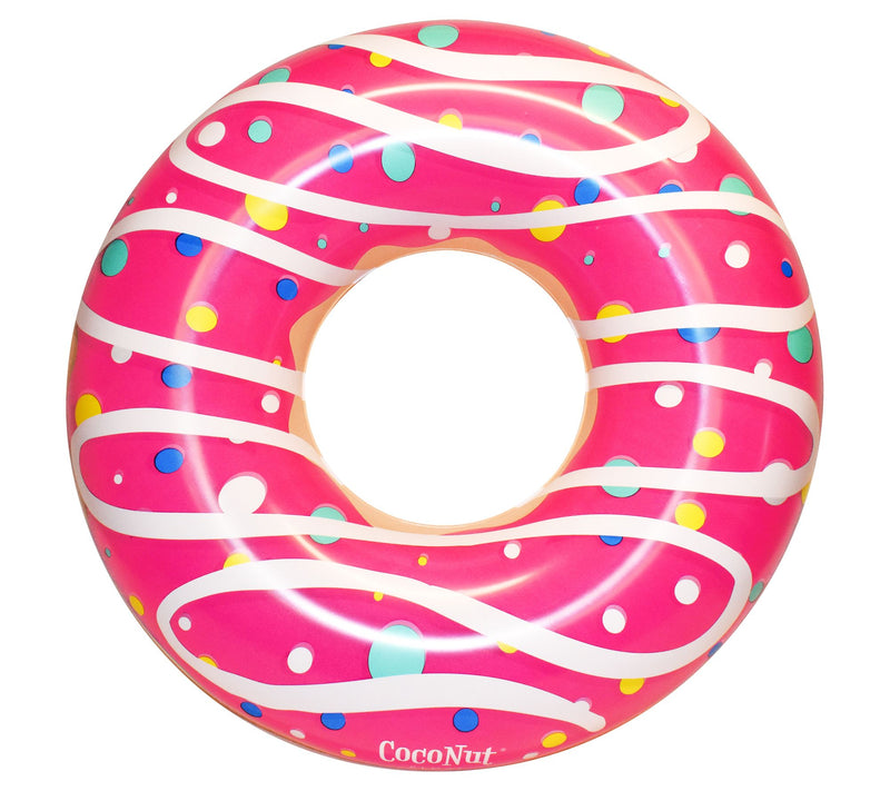 CocoNut Outdoor Sprinkled & Glazed Donut Pool Float — View 6