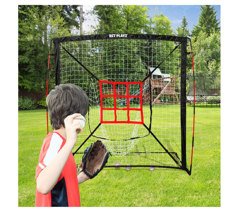 Net Playz Portable Baseball and Softball Practice Net — View 4