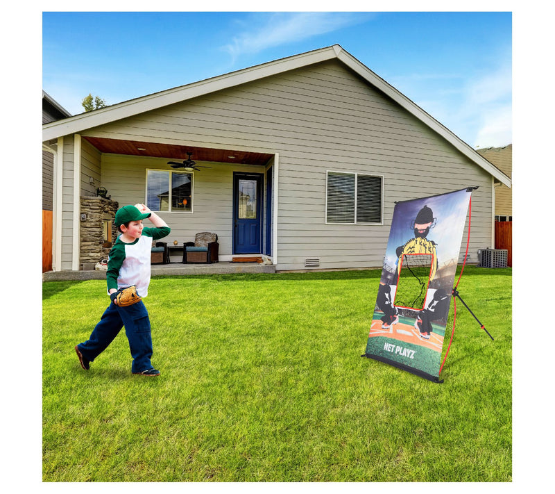 Net Playz Portable Baseball and Softball Tainer Set — View 5