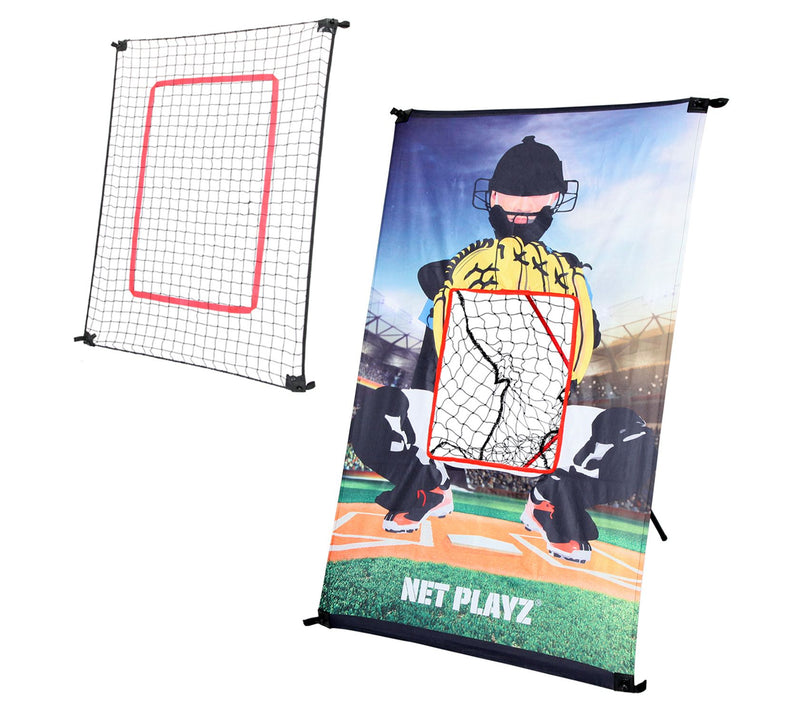 Net Playz Portable Baseball and Softball Tainer Set — View 3