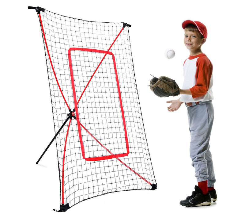 Net Playz Portable Baseball and Softball Pitchbck Rebound Net — View 8