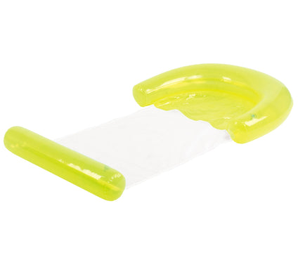 Northlight 54.75" Neon Yellow Water Hammock Poo l Lounger
