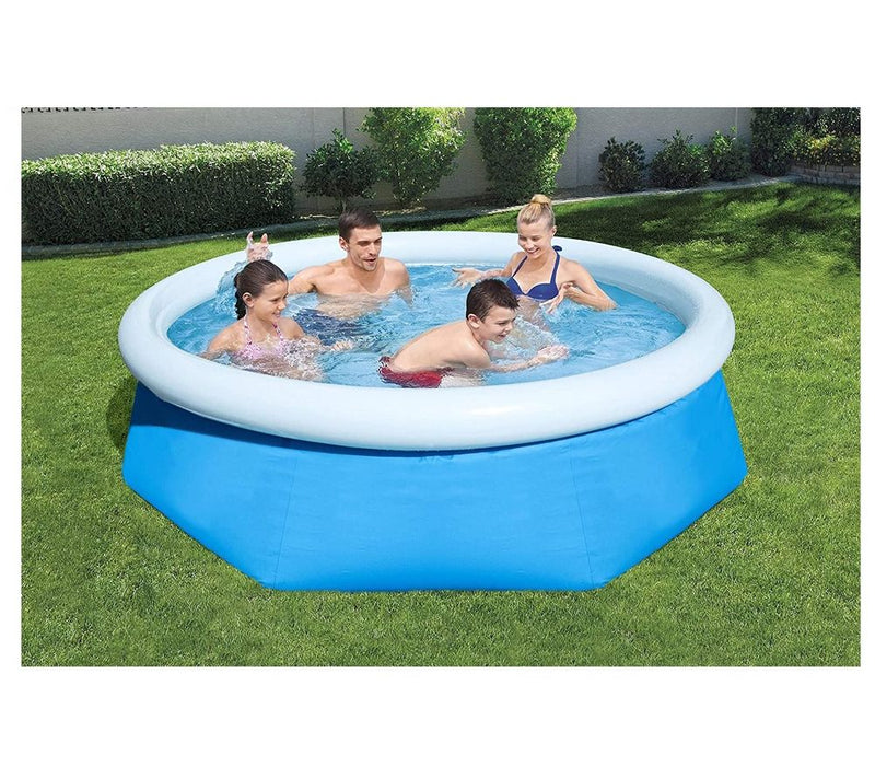 Pool Central 10ft Round Easy Set Kids Pool w/ Flter Pump — View 5