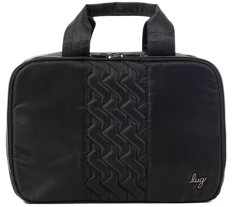 Lug Quilted Cosmetic Case w/ Top Handle - Flatbed Deluxe — View 19
