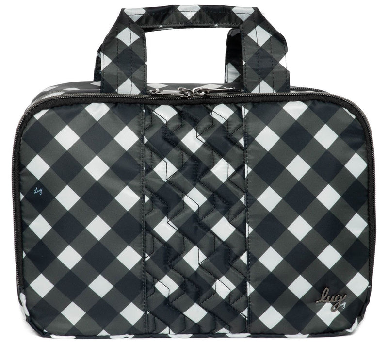 Lug Quilted Cosmetic Case w/ Top Handle - Flatbed Deluxe — View 25