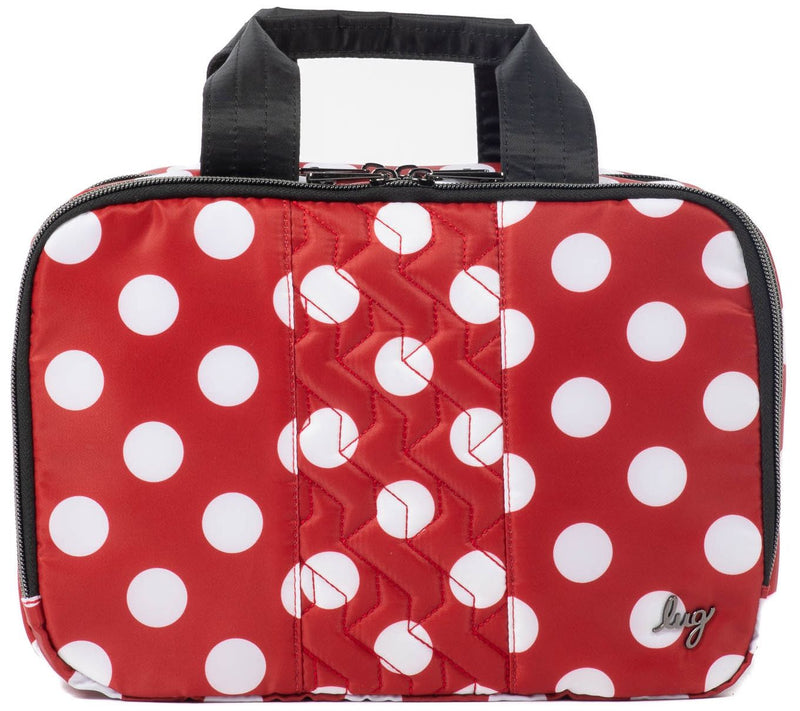 Lug Quilted Cosmetic Case w/ Top Handle - Flatbed Deluxe — View 31