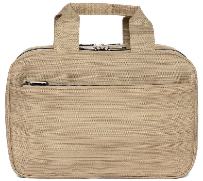 Lug Quilted Cosmetic Case w/ Top Handle - Flatbed Deluxe — View 36