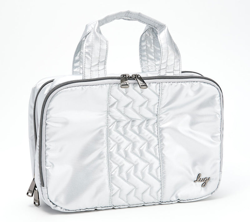 Lug Quilted Cosmetic Case w/ Top Handle - Flatbed Deluxe — View 15