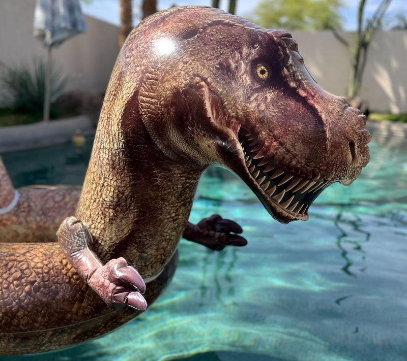 CocoNut Outdoor T-Rex Pool Float — View 2
