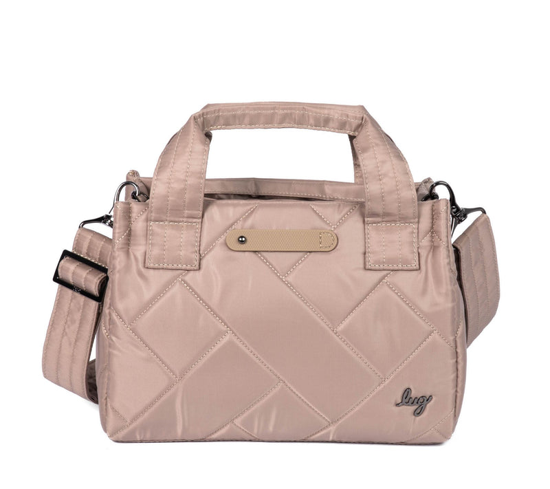 Lug Classic Quilted Crossbody with Tote Handles - Jitterbug — View 22